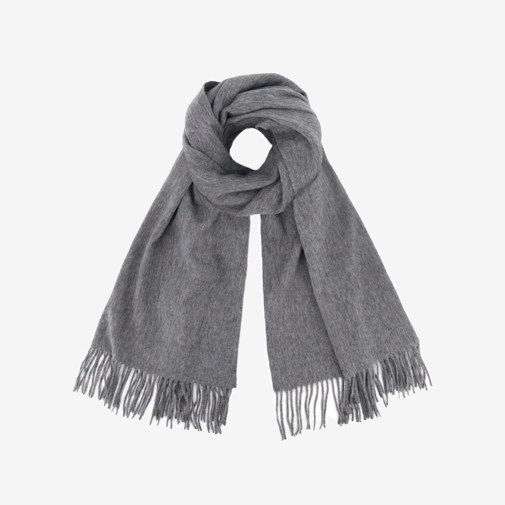 Womens Cashmere Scarf (baby Alpaca) Large Soft Warm Plaid Shawls Wraps 1347 - Picture 3 of 7